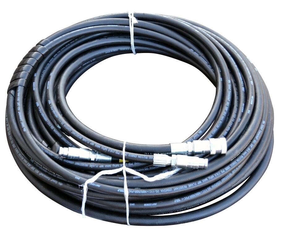 B-MINI-103-130208001 Fremco A/S 103-130208001 Hydraulic 5 meter extension hose set w/couplings. For Hydraulic MultiPower pk